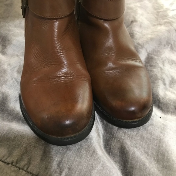 Clark’s Brown Leather Boots - Picture 4 of 5